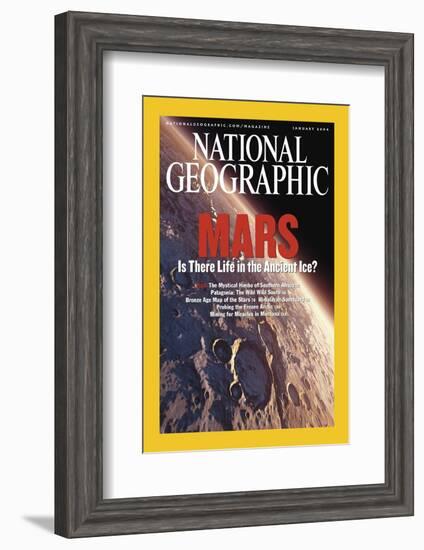 Cover of the January, 2004 National Geographic Magazine-null-Framed Photographic Print