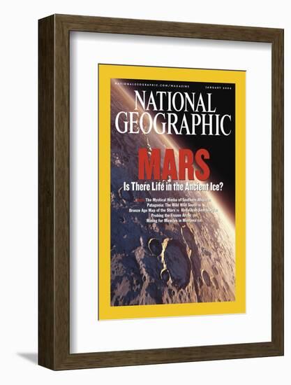 Cover of the January, 2004 National Geographic Magazine-null-Framed Photographic Print