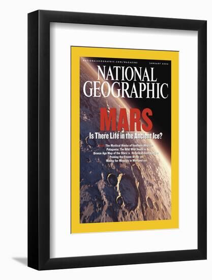 Cover of the January, 2004 National Geographic Magazine-null-Framed Photographic Print