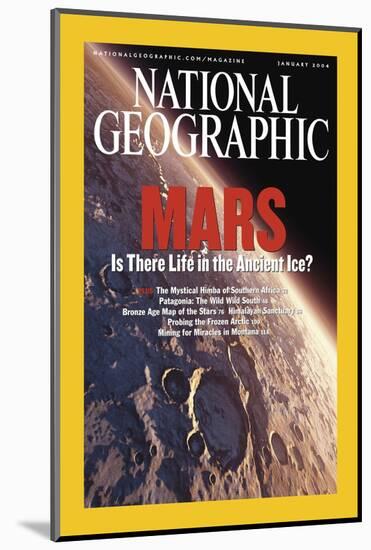 Cover of the January, 2004 National Geographic Magazine-null-Mounted Photographic Print