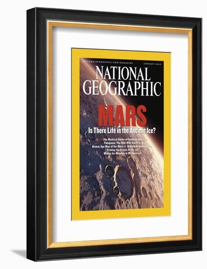 Cover of the January, 2004 National Geographic Magazine-null-Framed Photographic Print