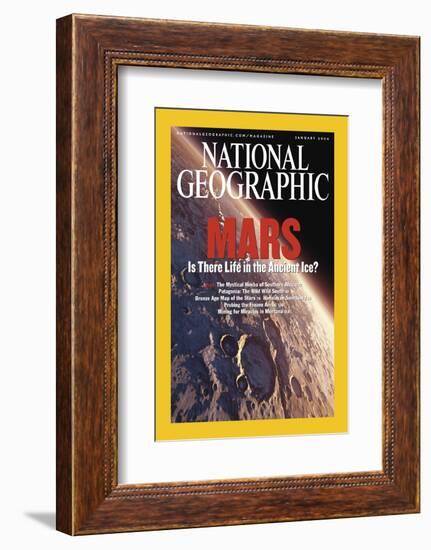 Cover of the January, 2004 National Geographic Magazine-Kees Veenenbos-Framed Photographic Print