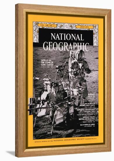 Cover of the July, 1971 National Geographic Magazine-null-Framed Premier Image Canvas