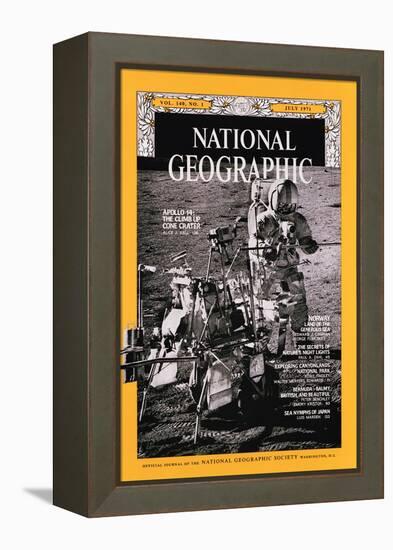 Cover of the July, 1971 National Geographic Magazine-null-Framed Premier Image Canvas