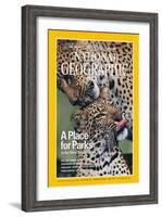 Cover of the July, 1976 National Geographic Magazine-Chris Johns-Framed Photographic Print