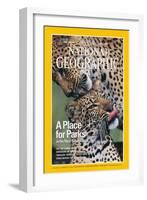 Cover of the July, 1976 National Geographic Magazine-Chris Johns-Framed Photographic Print