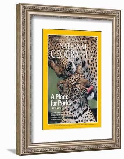 Cover of the July, 1976 National Geographic Magazine-Chris Johns-Framed Photographic Print