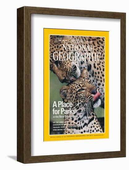 Cover of the July, 1976 National Geographic Magazine-Chris Johns-Framed Photographic Print