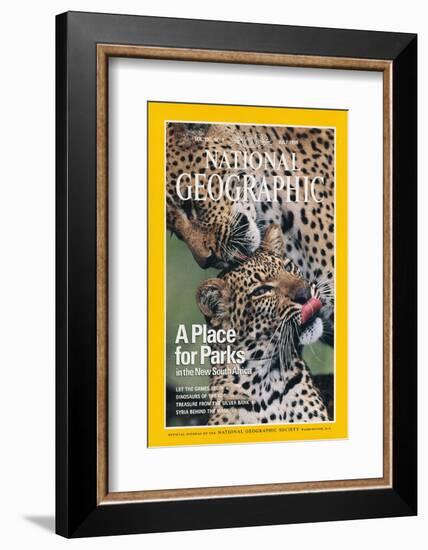 Cover of the July, 1976 National Geographic Magazine-Chris Johns-Framed Photographic Print