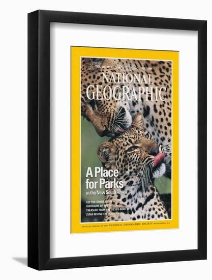 Cover of the July, 1976 National Geographic Magazine-Chris Johns-Framed Photographic Print