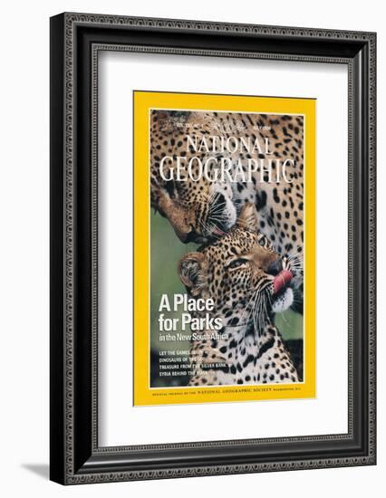 Cover of the July, 1976 National Geographic Magazine-Chris Johns-Framed Photographic Print