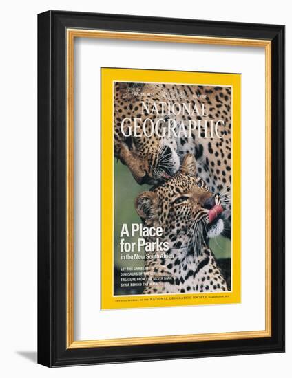 Cover of the July, 1976 National Geographic Magazine-Chris Johns-Framed Photographic Print