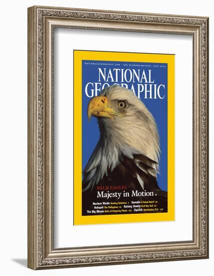 Cover of the July, 2002 National Geographic Magazine-Norbert Rosing-Framed Photographic Print