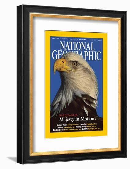 Cover of the July, 2002 National Geographic Magazine-Norbert Rosing-Framed Photographic Print