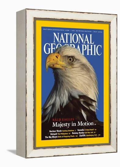 Cover of the July, 2002 National Geographic Magazine-Norbert Rosing-Framed Premier Image Canvas