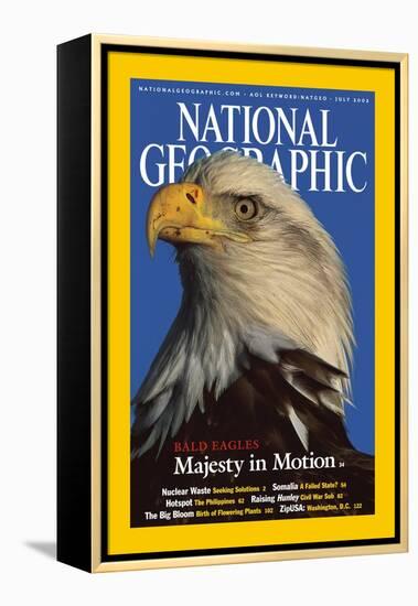 Cover of the July, 2002 National Geographic Magazine-Norbert Rosing-Framed Premier Image Canvas