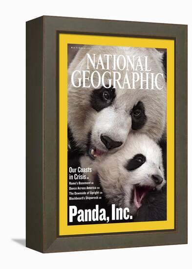 Cover of the July, 2006 National Geographic Magazine-Michael Nichols-Framed Premier Image Canvas