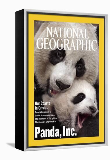 Cover of the July, 2006 National Geographic Magazine-Michael Nichols-Framed Premier Image Canvas