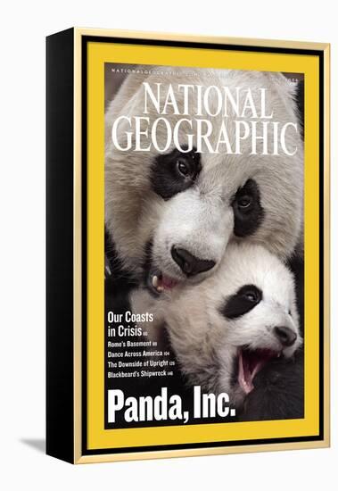 Cover of the July, 2006 National Geographic Magazine-Michael Nichols-Framed Premier Image Canvas