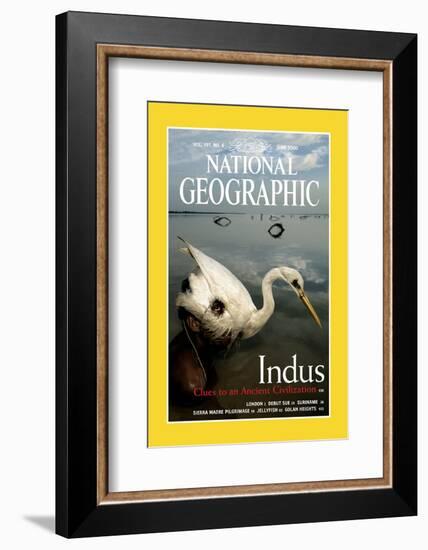 Cover of the June, 2000 National Geographic Magazine-Randy Olson-Framed Photographic Print