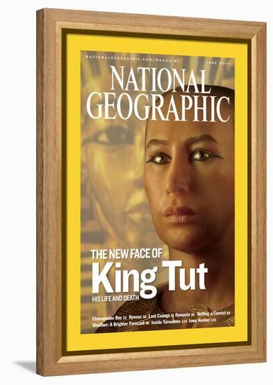 Cover of the June, 2005 National Geographic Magazine-Kenneth Garrett-Framed Premier Image Canvas