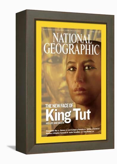 Cover of the June, 2005 National Geographic Magazine-Kenneth Garrett-Framed Premier Image Canvas
