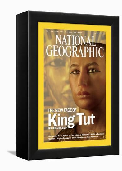 Cover of the June, 2005 National Geographic Magazine-Kenneth Garrett-Framed Premier Image Canvas