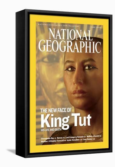 Cover of the June, 2005 National Geographic Magazine-Kenneth Garrett-Framed Premier Image Canvas