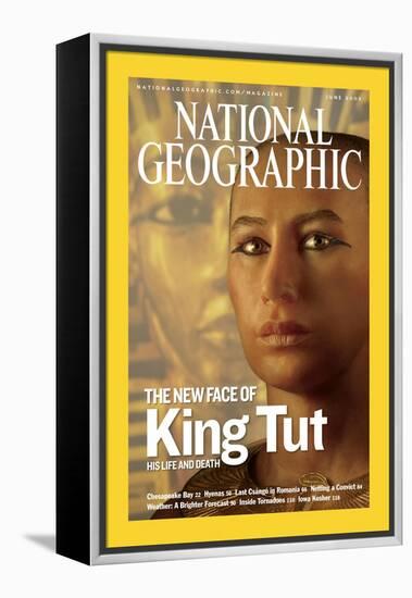 Cover of the June, 2005 National Geographic Magazine-Kenneth Garrett-Framed Premier Image Canvas