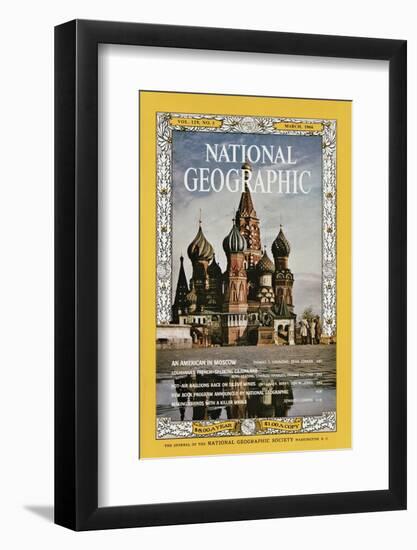 Cover of the March, 1966 National Geographic Magazine-Dean Conger-Framed Photographic Print