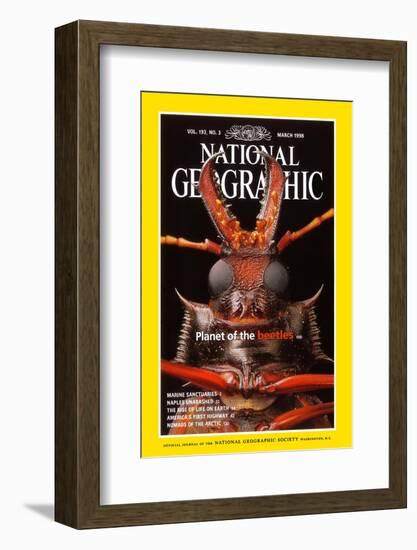 Cover of the March, 1998 National Geographic Magazine-Mark W. Moffett-Framed Photographic Print