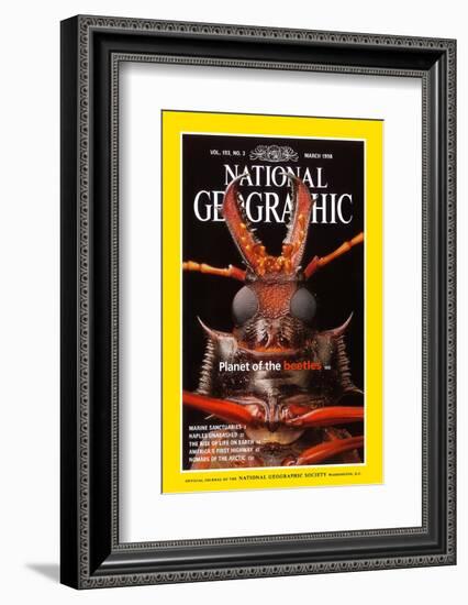 Cover of the March, 1998 National Geographic Magazine-Mark W. Moffett-Framed Photographic Print