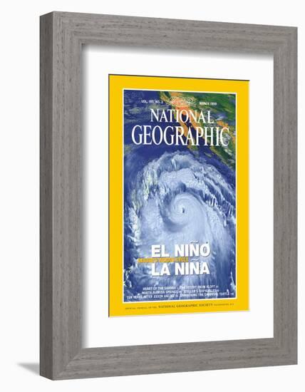 Cover of the March, 1999 National Geographic Magazine-null-Framed Photographic Print