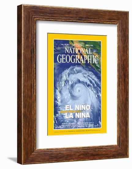 Cover of the March, 1999 National Geographic Magazine-null-Framed Photographic Print