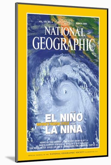 Cover of the March, 1999 National Geographic Magazine-null-Mounted Photographic Print