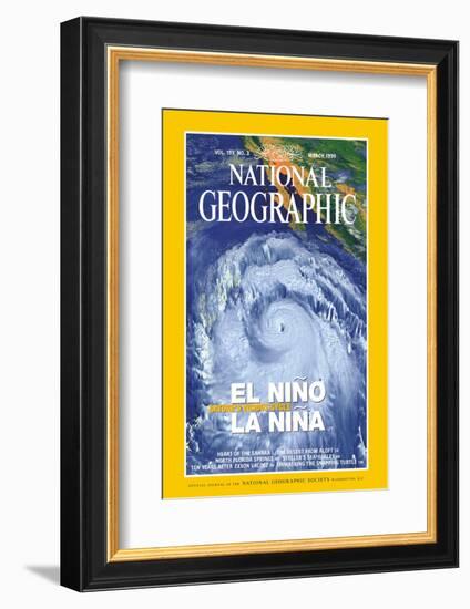 Cover of the March, 1999 National Geographic Magazine-null-Framed Photographic Print