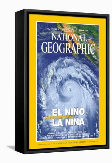 Cover of the March, 1999 National Geographic Magazine-null-Framed Premier Image Canvas