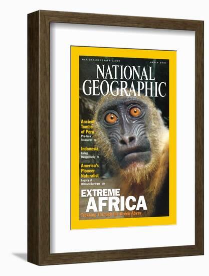 Cover of the March, 2001 National Geographic Magazine-Michael Nichols-Framed Photographic Print