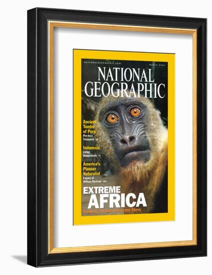 Cover of the March, 2001 National Geographic Magazine-Michael Nichols-Framed Photographic Print