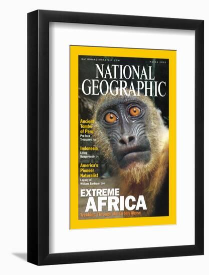 Cover of the March, 2001 National Geographic Magazine-Michael Nichols-Framed Photographic Print