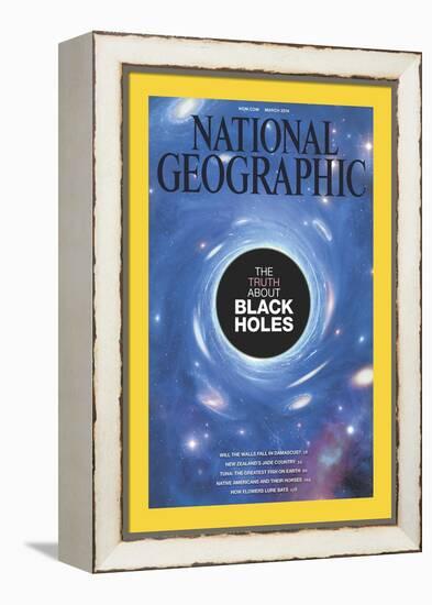 Cover of the March, 2014 National Geographic Magazine-Mark A. Garlick-Framed Premier Image Canvas