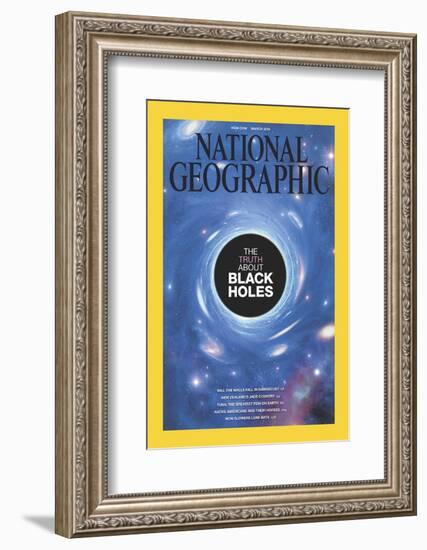 Cover of the March, 2014 National Geographic Magazine-Mark A. Garlick-Framed Photographic Print