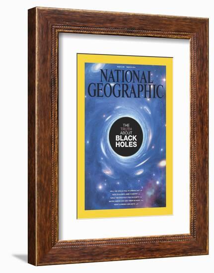 Cover of the March, 2014 National Geographic Magazine-Mark A. Garlick-Framed Photographic Print