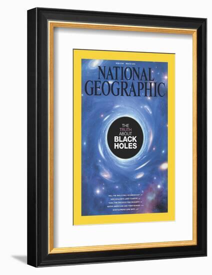 Cover of the March, 2014 National Geographic Magazine-Mark A. Garlick-Framed Photographic Print