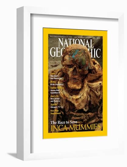 Cover of the May, 2002 National Geographic Magazine-Ira Block-Framed Photographic Print