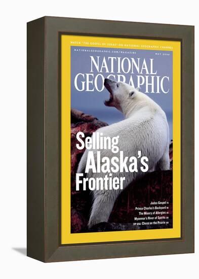 Cover of the May, 2006 National Geographic Magazine-Joel Sartore-Framed Premier Image Canvas