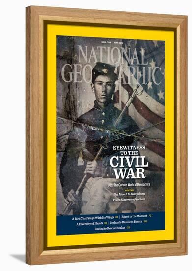 Cover of the May, 2012 National Geographic Magazine-Rebecca Hale-Framed Premier Image Canvas