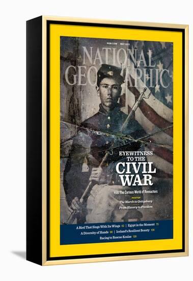 Cover of the May, 2012 National Geographic Magazine-Rebecca Hale-Framed Premier Image Canvas