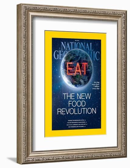 Cover of the May, 2014 National Geographic Magazine-null-Framed Photographic Print