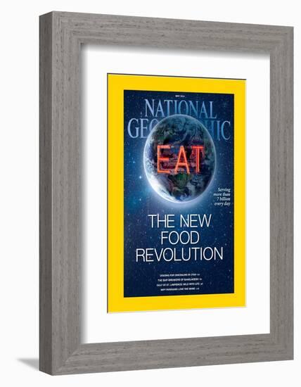 Cover of the May, 2014 National Geographic Magazine-null-Framed Photographic Print